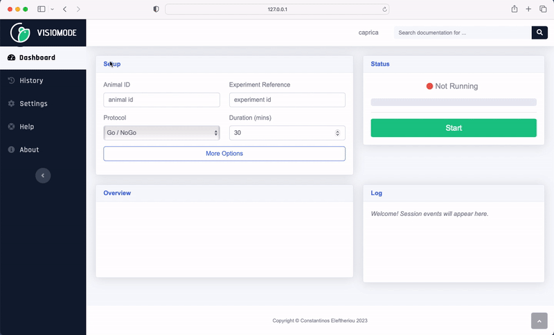 Visiomode NWB Export